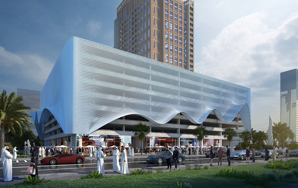 Car Parking Facade