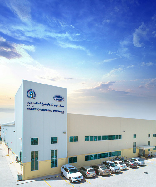 Safario custom architectural facade and sheet metal fabrication