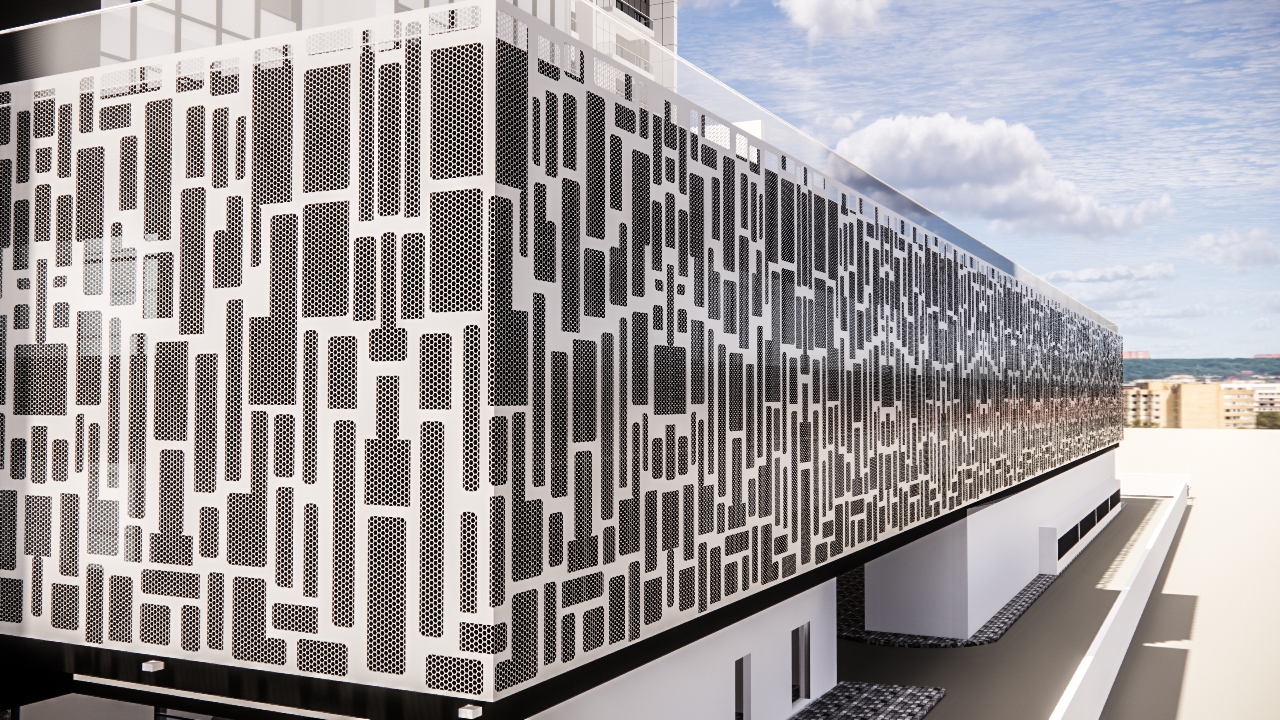 Car Parking Facade